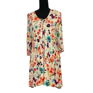 Floral Mini Dress 14W